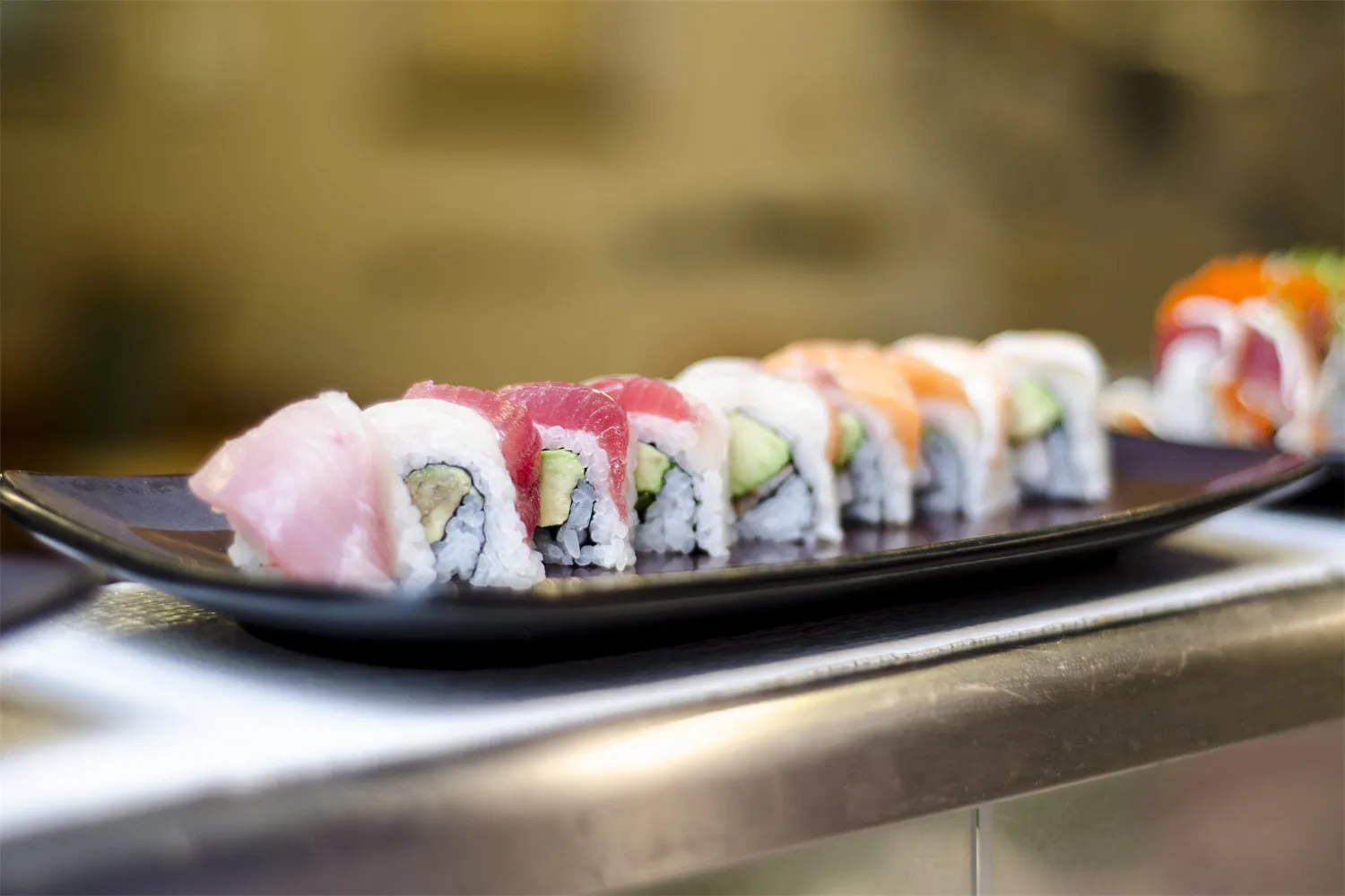 Rainbow Roll at Hokkaido Sushi & Ramen, Japanese Restaurant in Murrieta